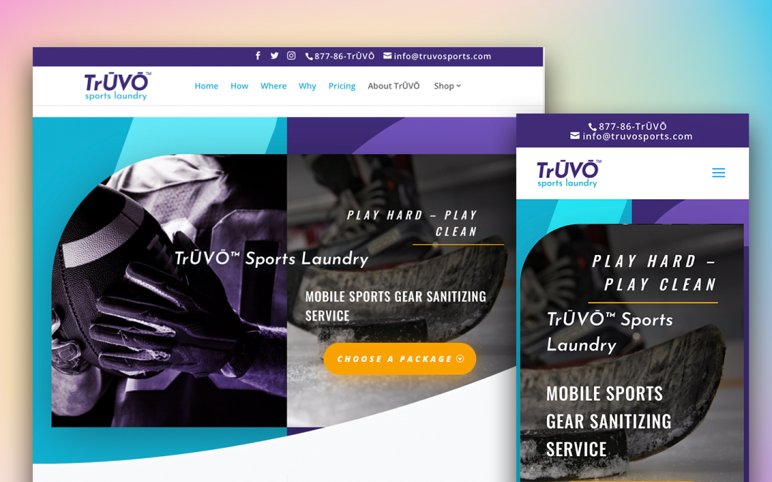 TruVo Sports Laundry Website